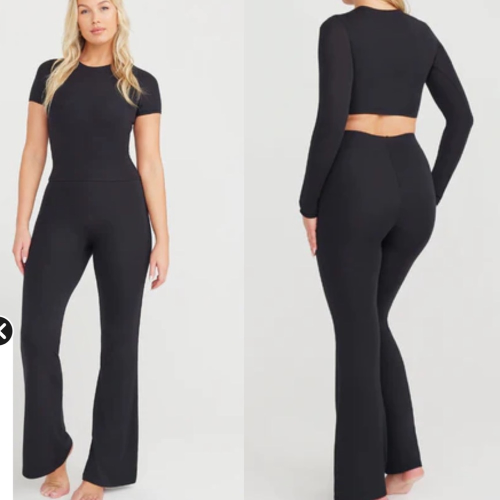 Tala Flares Leggings 365 Original‎ Flare Leggings Double Layer Size S Loungewear - Picture 3 of 10